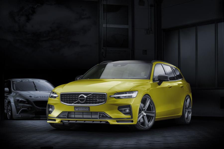  Volvo V60 T6 R-Design by Heico Sportiv 2019 года  (фото 1 из 2)